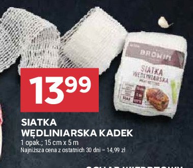 Siatka wędliniarska szer. 15 cm - 5 m Browin promocja