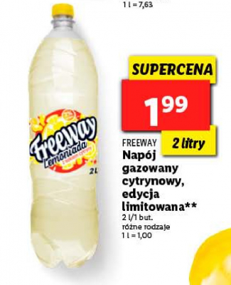 Lemoniada Freeway promocja