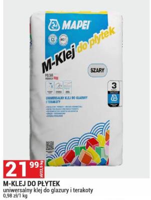 Klej do płytek M-KLEJ DO PŁYTEK uniwersalny klej do glazury i terakoty promocja w Merkury Market