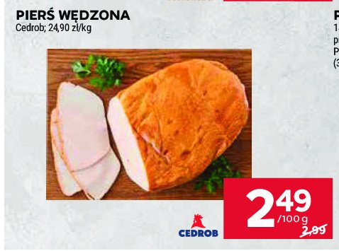 Pierś wędzona Cedrob promocja