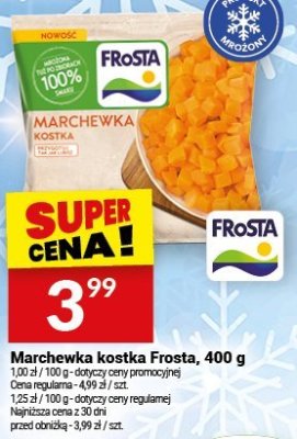 Marchewka kostka Frosta, 400 g promocja w Twój Market