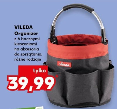 Organizer z 6 bocznymi kieszeniami na akcesoria do sprzątania, różne rodzaje promocja w Kaufland