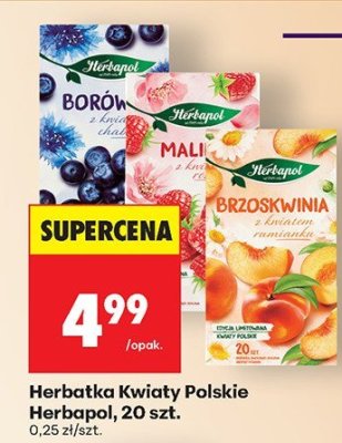 Herbatka Kwiaty Polskie Herbapol, 20 szt. promocja w Biedronka