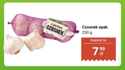Czosnek opak. Warzywniak promocja w Biedronka