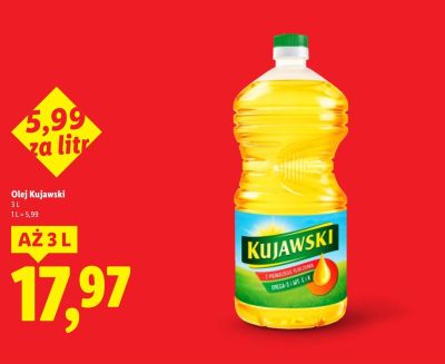 Olej Kujawski promocja w Lidl