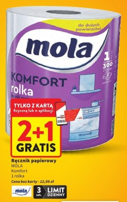 Ręcznik papierowy Mola Komfort promocja w Intermarche