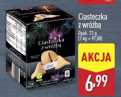 Ciasteczka z wróżbą promocja w Aldi