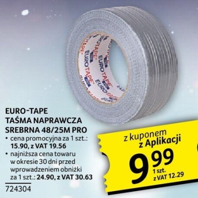 Taśma naprawcza srebrna 48/25m Pro promocja w Selgros