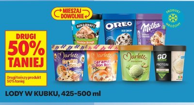 Lody w kubku Milka, Ben & Jerry's, Oreo, Marletto, 425-500 ml promocja w Biedronka