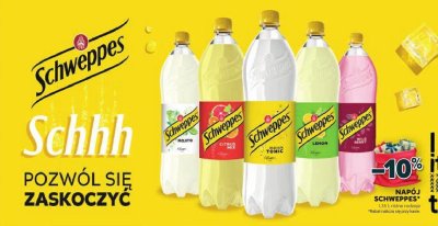 Napój Schweppes promocja w Stokrotka