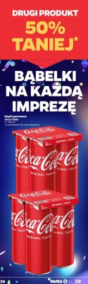 Napój gazowany Coca-Cola 4x330 ml promocja w Netto