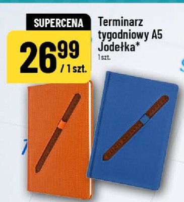 Terminarz tygodniowy A5 Jodełka promocja w POLOmarket