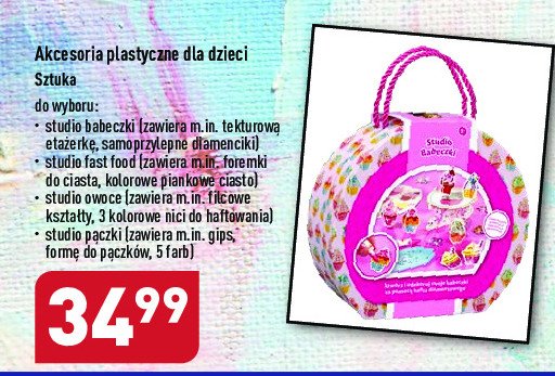 Zestaw studio babeczki promocja
