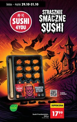 Sushi Frankenstein, 350 g promocja w Biedronka