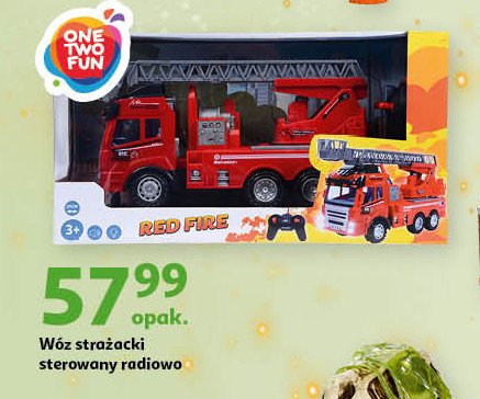 Wóz strażacki One two fun promocja