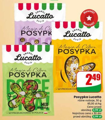 Posypka różne rodzaje promocja w Dino