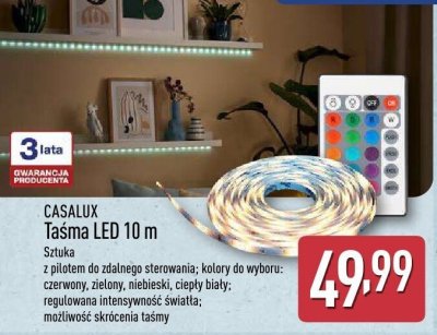 Taśma LED 10 m promocja w Aldi