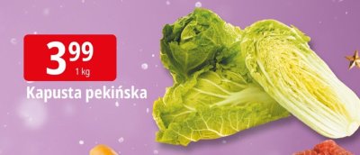 Kapusta pekińska promocja w Leclerc