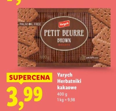 Herbatniki promocja w Lidl