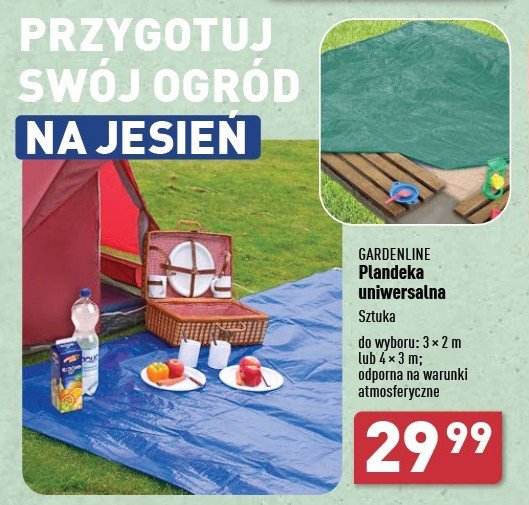 Plandeka uniwersalna 2 x 3 m GARDEN LINE promocja