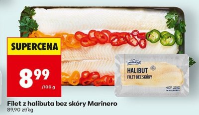 Filet z halibuta bez skóry  promocja w Biedronka