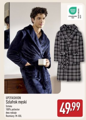 Szlafrok męski UP2FASHION promocja w Aldi