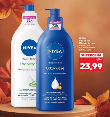 Mleczko do ciała różne rodzaje promocja w Kaufland