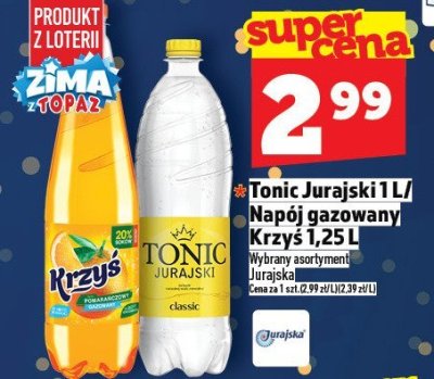 Tonic Jurajski 1L promocja w TOPAZ