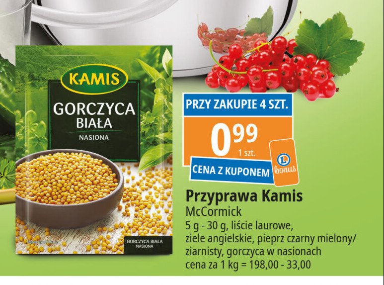 Pieprz czarny mielony Kamis promocja