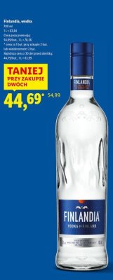 Wódka promocja w Lidl