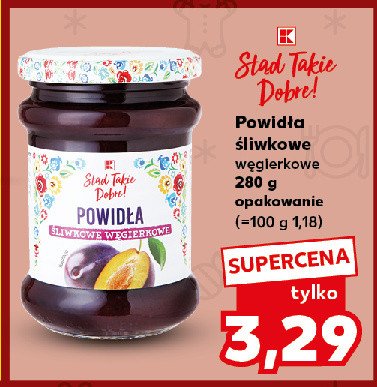 Powidła śliwkowe węgierkowe K-classic stąd takie dobre! promocja