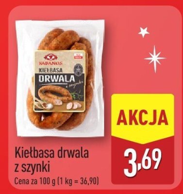 Kiełbasa drwala z szynki promocja w Aldi