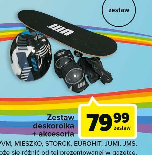 Deskorolka + kask + ochraniacze promocja