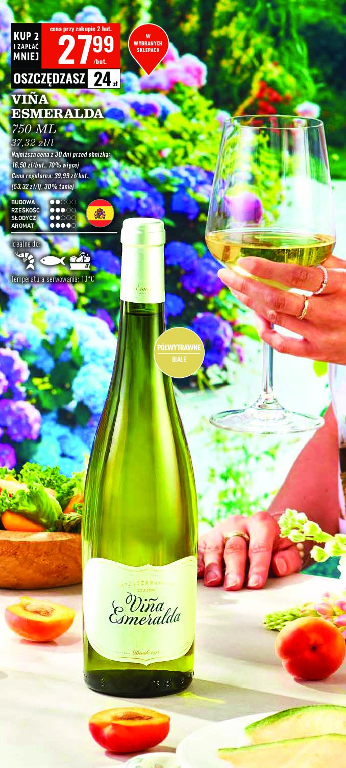 Wino VINA ESMERALDA promocja w Biedronka
