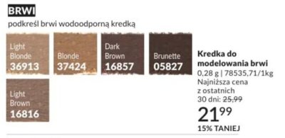 Kredka do modelowania brwi Avon promocja w AVON