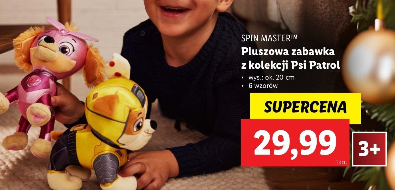 Mini maskotka psi patrol Spin master promocja