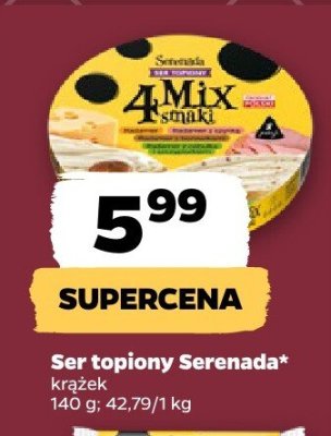 Ser topiony krążek promocja w Netto