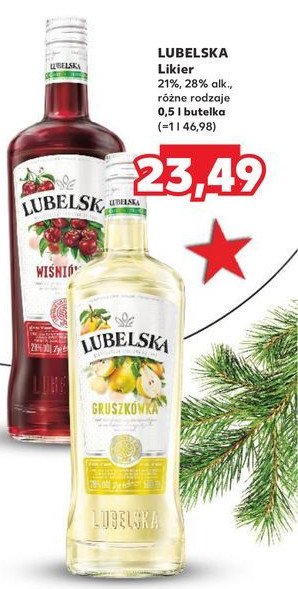 Wódka Lubelska wiśniówka promocja w Kaufland