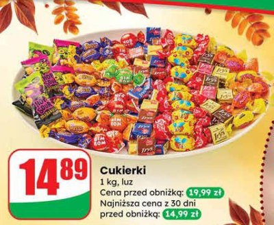 Cukierki promocja w Dino