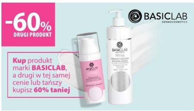 Produkty BASICLAB drugi produkt -60% promocja w Hebe