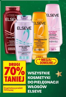 Kosmetyki do pielęgnacji włosów Elseve promocja w Biedronka