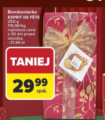 Bombonierka promocja w Carrefour