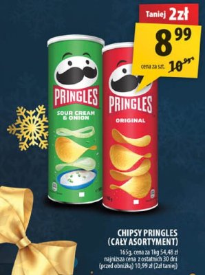 Chipsy Chipsy Pringles (cały asortyment) 160-185g promocja w Arhelan