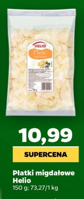 Płatki migdałowe Helio promocja w Netto