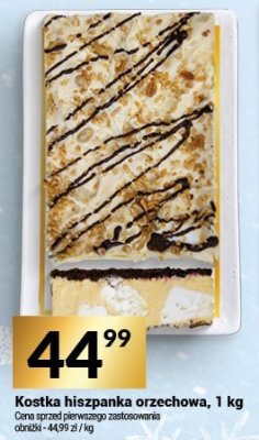 Kostka hiszpanka orzechowa, 1 kg promocja w Twój Market