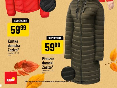 Płaszcz damski Zazizo promocja w POLOmarket