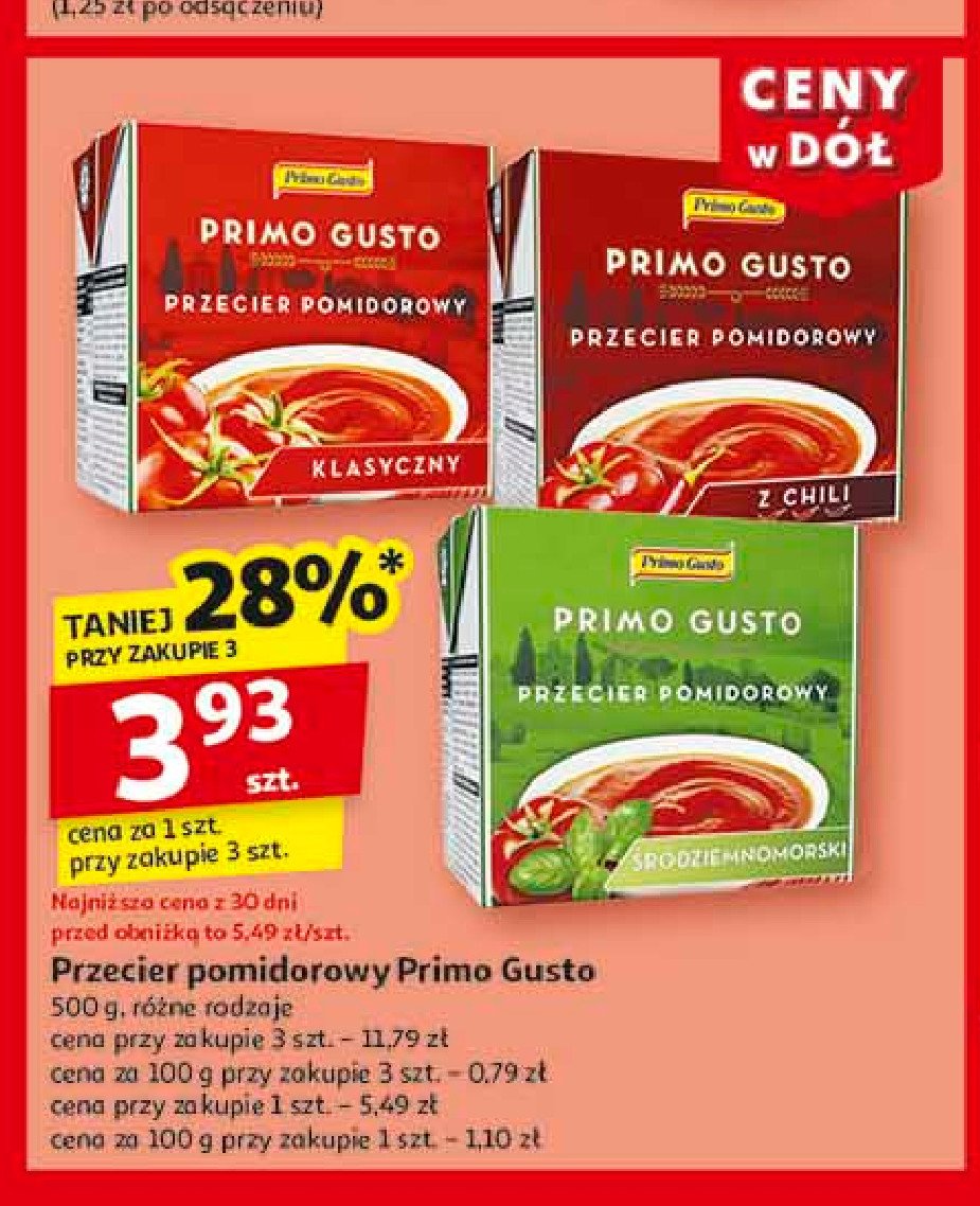 Przecier pomidorowy z chili Primo gusto promocja