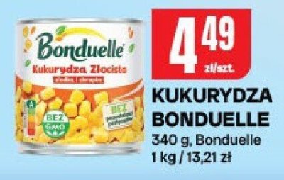 Kukurydza Bonduelle promocja w Chorten