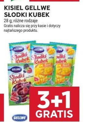 Kisiel Słodki Kubek różne smaki promocja w Stokrotka