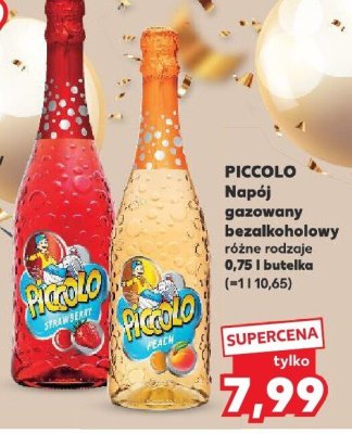 Napój gazowany bezalkoholowy PICCOLO 0,75 l promocja w Kaufland
